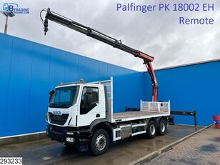 IVECO Trakker 360 6x4, Palfinger, Remote, Steel suspension açık kasa kamyon
