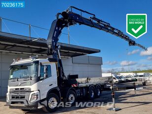 yeni Volvo FMX 500 8X4 EFFER 955/8S + JIB 6S Kran Crane VEB+ Euro 6 açık kasa kamyon