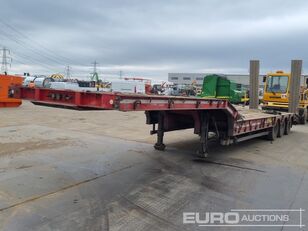 SDC Tri Axle Low Loader Trailer, Step Frame, Ramps alçak şasi yarı römork