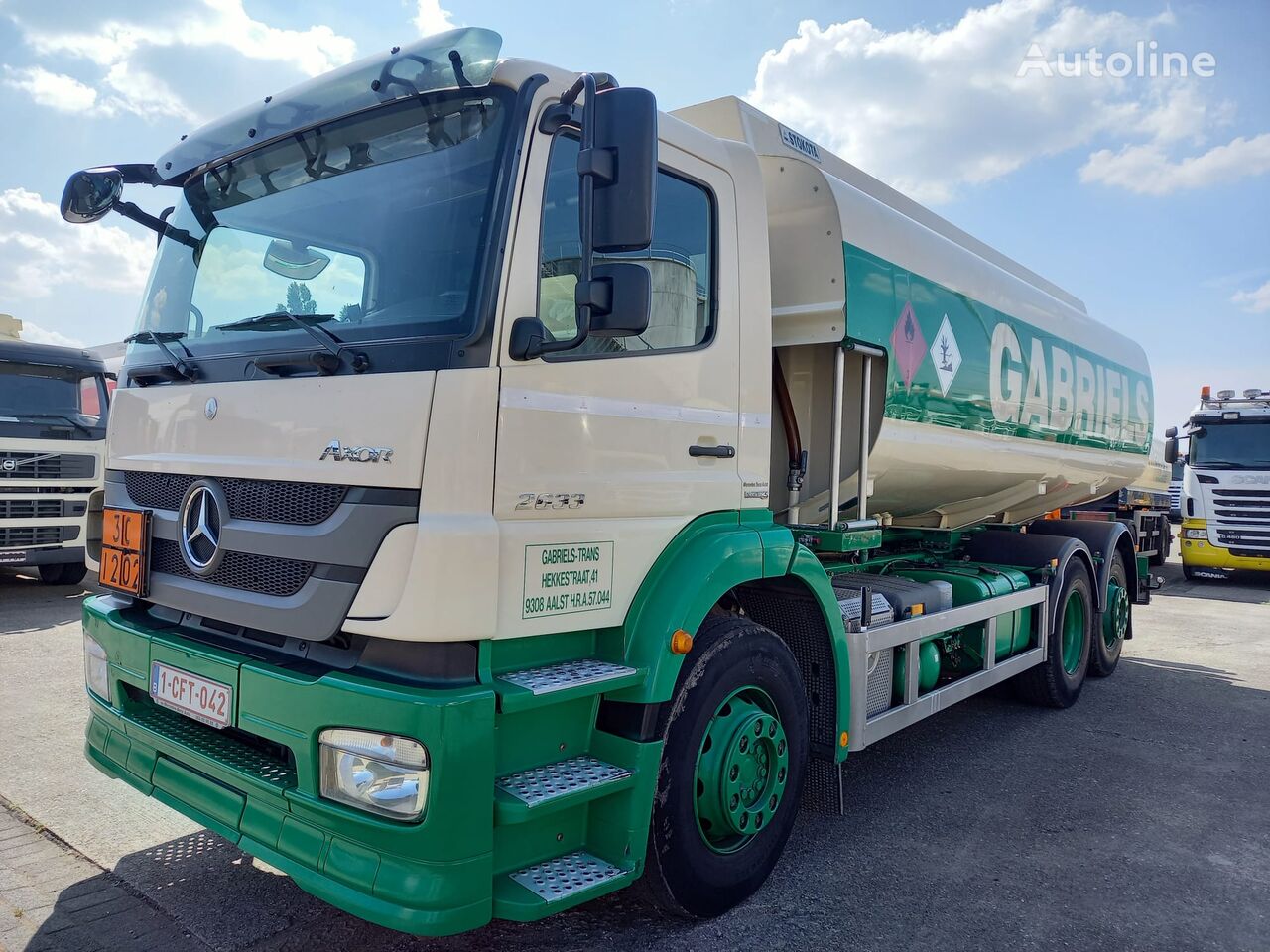 Mercedes-Benz AXOR benzin kamyonu