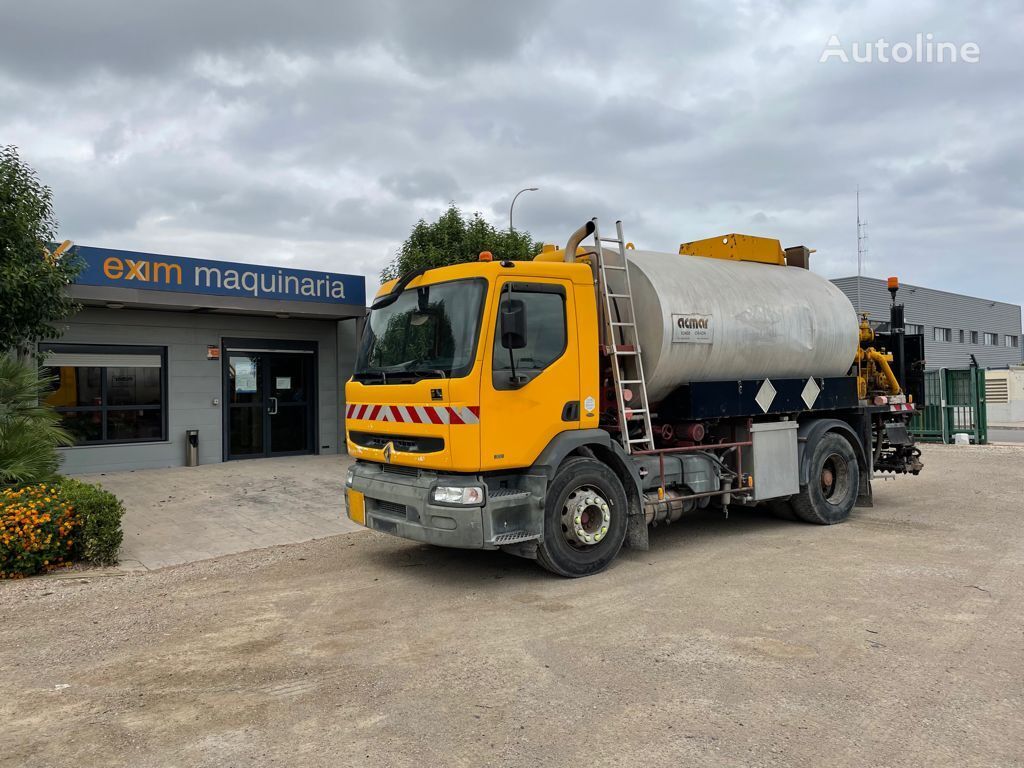 Renault PREMIUM 300 4X2 + CISTERNA ACMAR DE 9000L benzin kamyonu