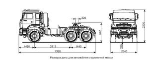 yeni KamAZ 65221  çekici