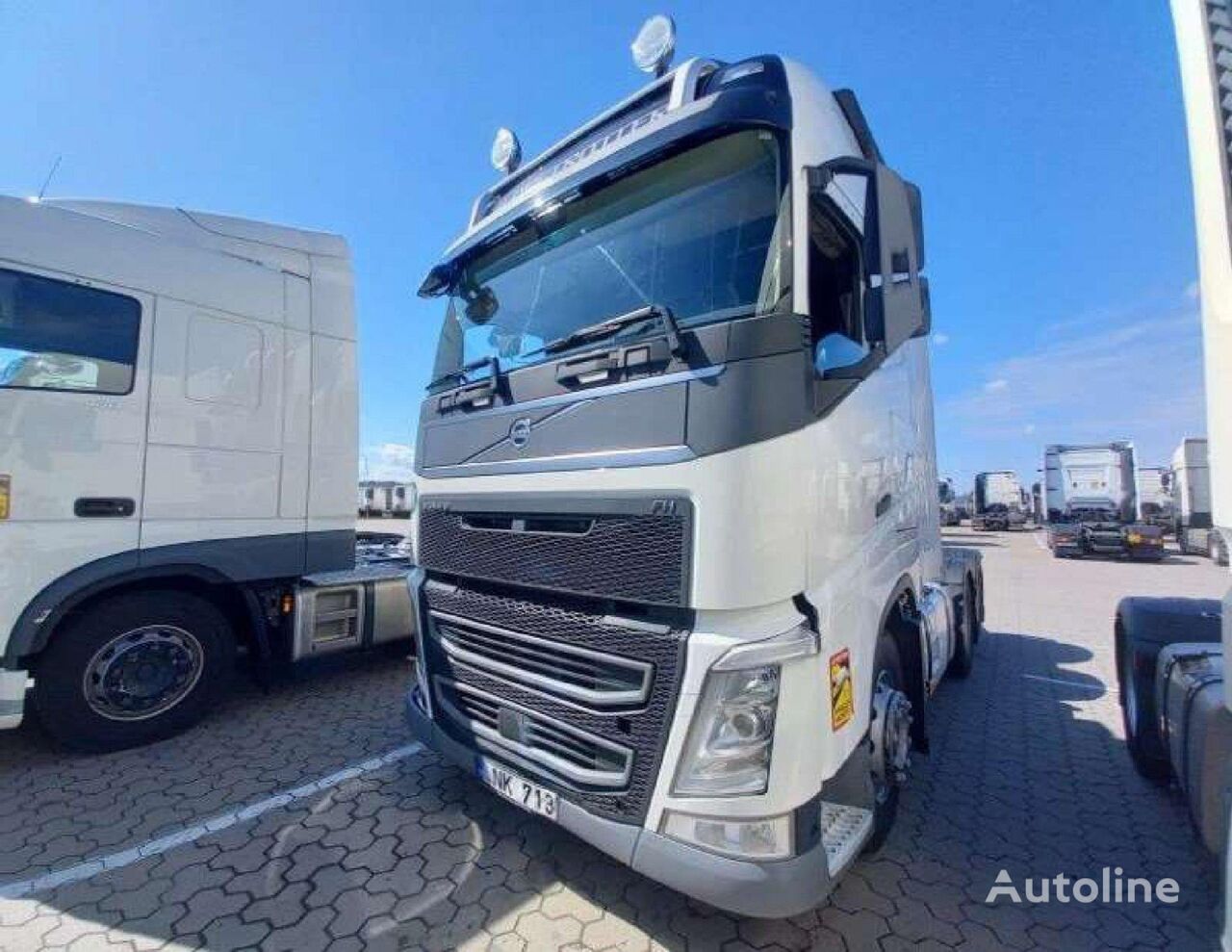 kaza sonrası Volvo FH13 500 6x2 XL Euro 6 Retarder, Double Boogie çekici