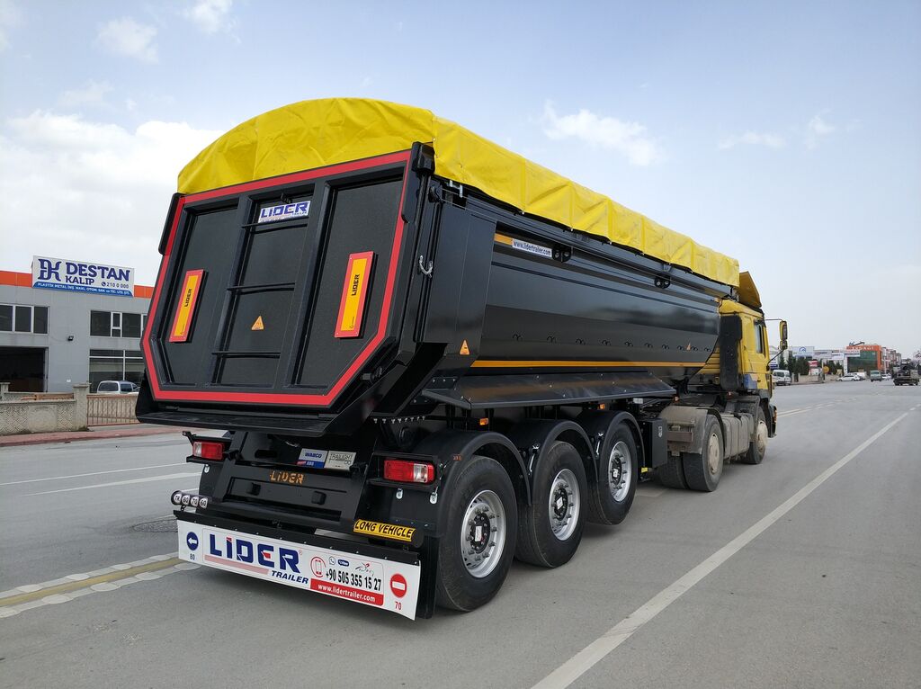 yeni Lider LIDER DUMPER READY STOCKS NEW 2024 YEAR damperli dorse