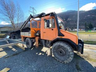 Mercedes-Benz UNIMOG U 140 MACHINE SUISSE damperli kamyon