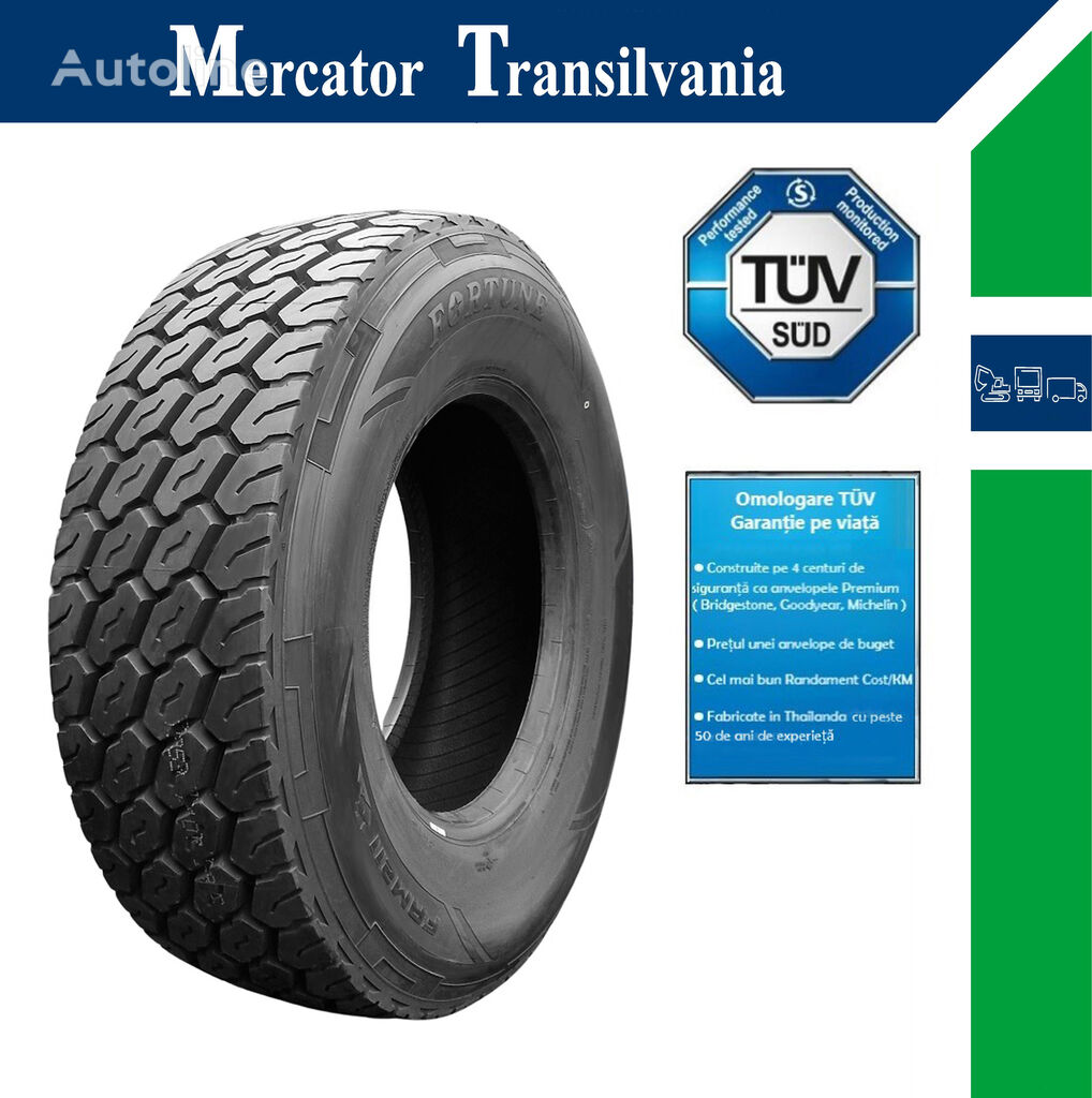 yeni Fortune 385/65 R22.5 ON/OFF FAM 211, All Position TÜV Lifetime Warranty kamyon lastiği