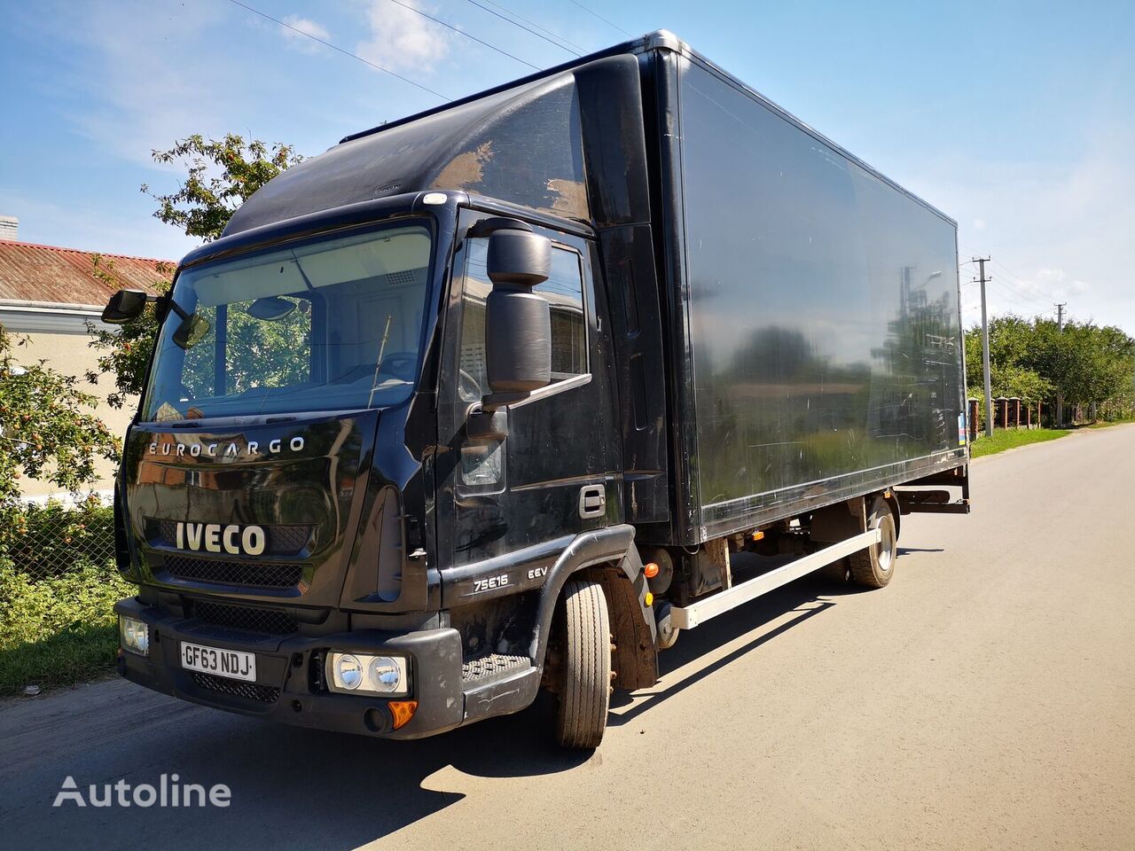 IVECO Eurocargo 75E16 kamyon panelvan