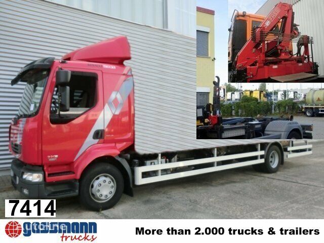 Renault Midlum 220 DXi 4x2 kancalı yükleyici