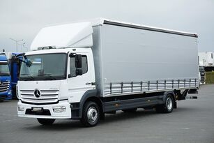 Mercedes-Benz ATEGO / 1221 / ACC / E 6 / FIRANKA + WINDA / 19 PALET kayar perdeli kasalı kamyon