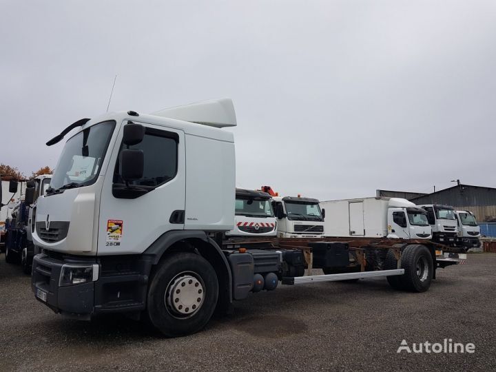 Renault Premium 280dxi.19 euro 4 - MANUEL + INTARDER chassis 8 m. konteyner taşıyıcı kamyon
