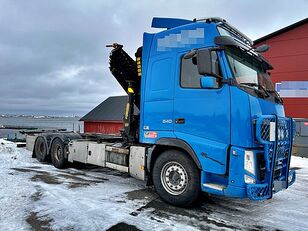 Volvo FH540 *6x2 *PALFINGER PK 26002 (2017y.) *8 sections /24m *CONTAI konteyner taşıyıcı kamyon