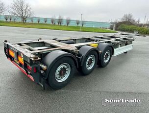 RENDERS 3-AS 3DFCST  DISC BRAKES   LIFT AXLE   TOP CONDITION   HOLLAND T konteyner taşıyıcı römork