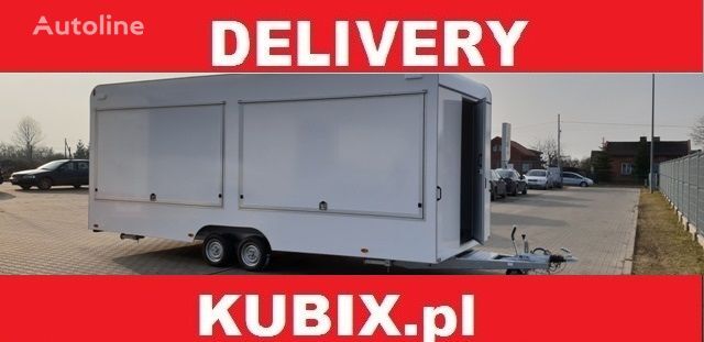 yeni Kubix CATERING TRAILER Tomplan TH623T.00 PRZYCZEPA GASTRONOMICZNA 6,2x mağaza römorku