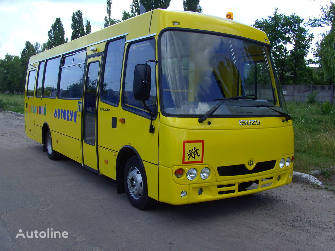 yeni Ataman D093S4 Shkilnyi invalidnyi okul otobüsü