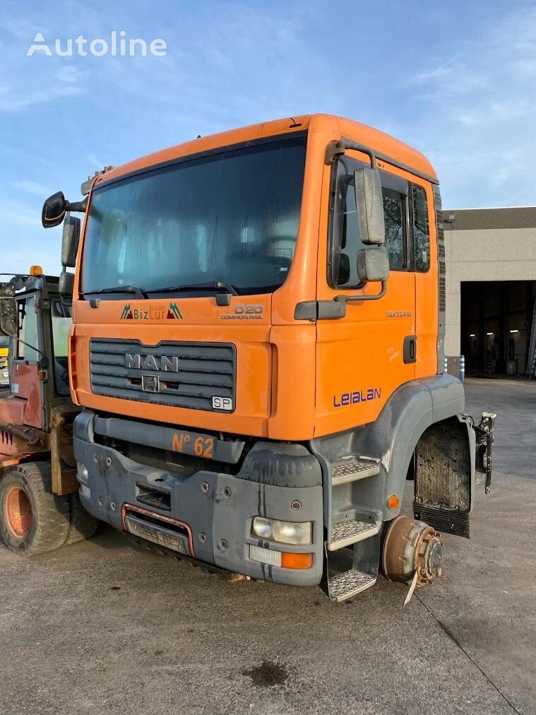 MAN TGA 33.430 DFA 6X6 FOR PARTS ONLY - NUR FUR TEILE - SEULEMENT PI şasi kamyon