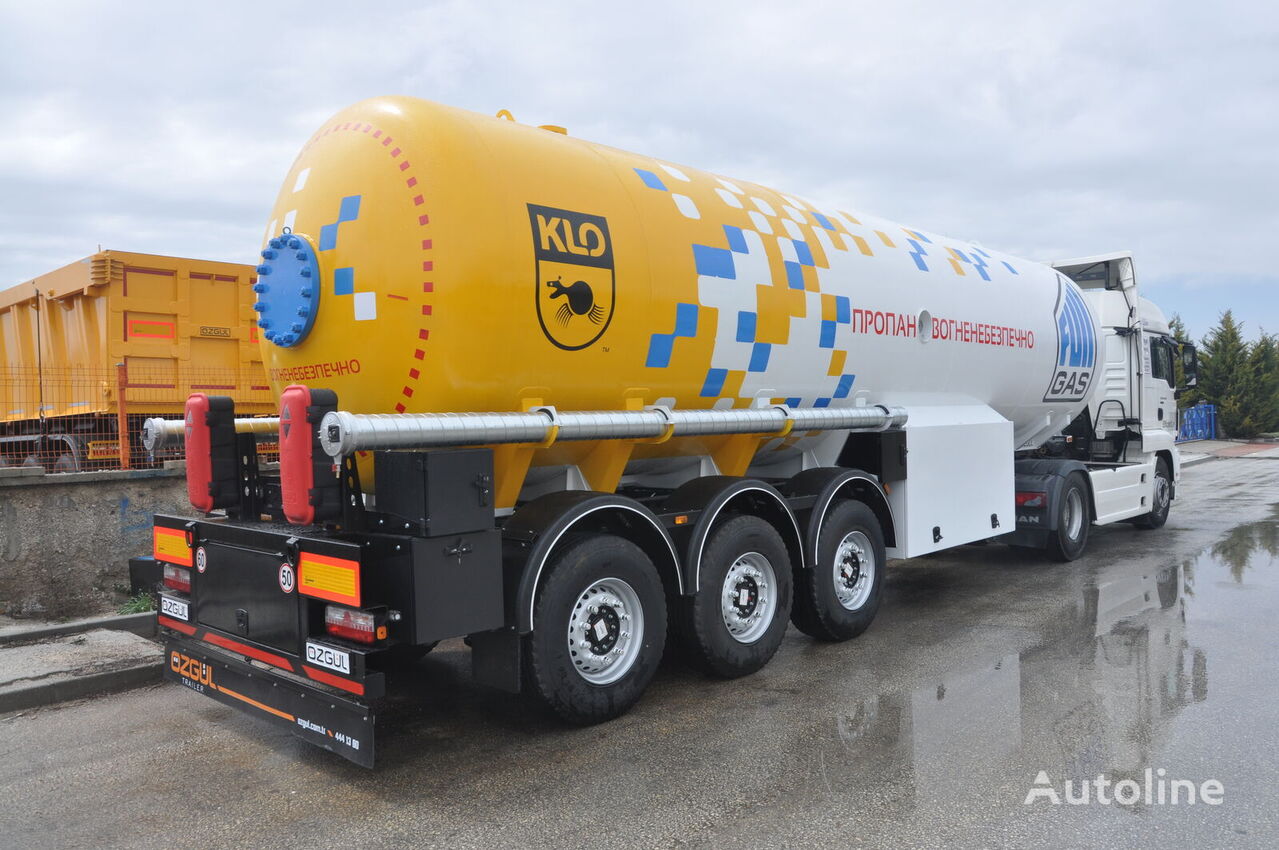 yeni Özgül GAS TANKER SEMI TRAILER gaz tankeri römork