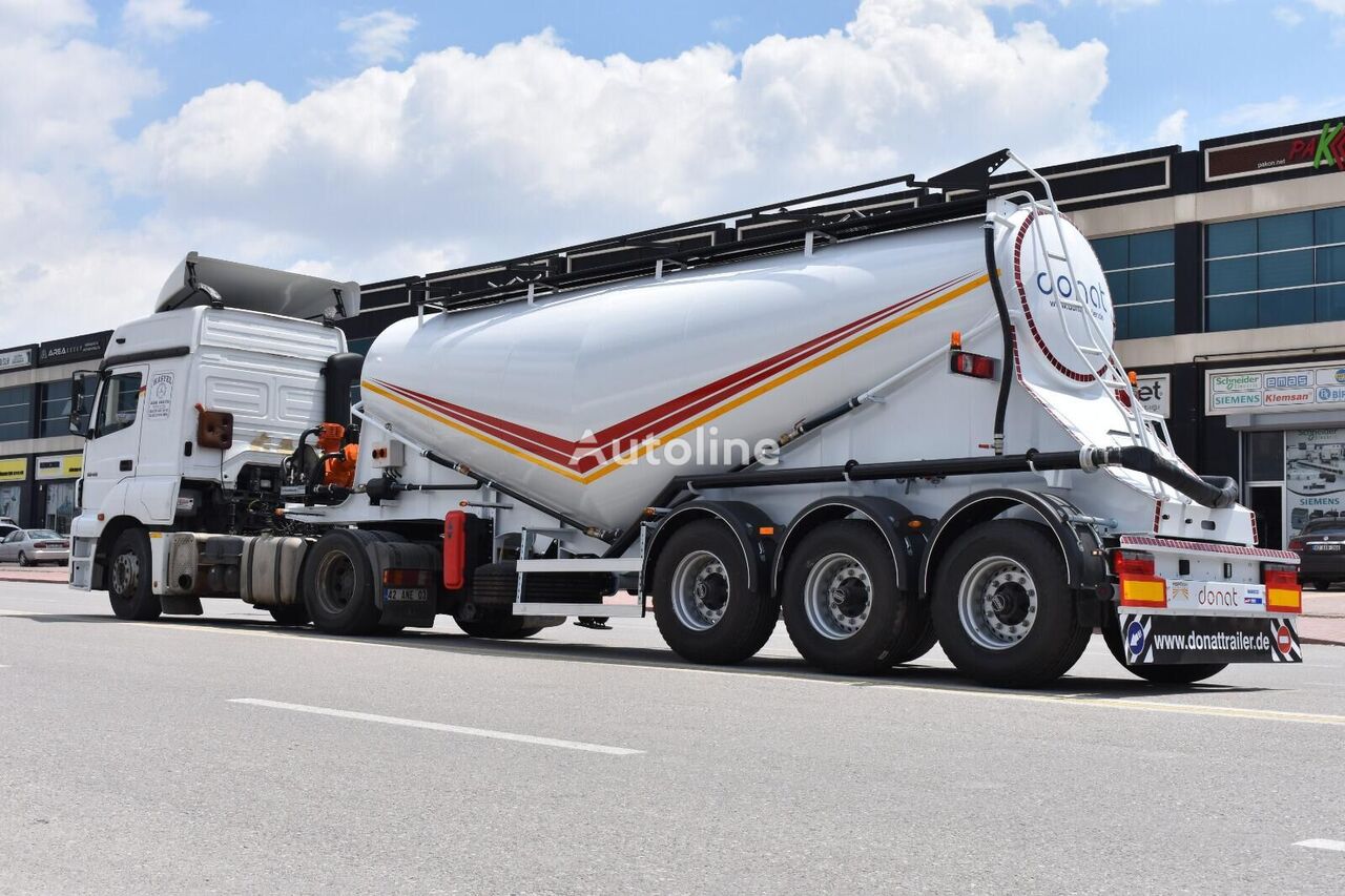 yeni Donat V-Type Cement Semitrailer tanker çimento kamyonu