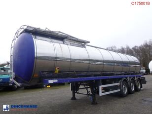 EKW Heavy oil tank inox 32.6 m3 / 1 comp zift tankeri römork