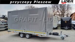 yeni Lider Universal trailer shipping road transport LT-138 przyczepa + pla tenteli römork