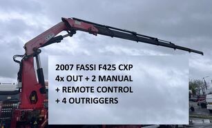 kamyon için Fassi F425CXP + REMOTE + 4 OUTRIGGERS - 4x OUT + 2 MANUAL bom