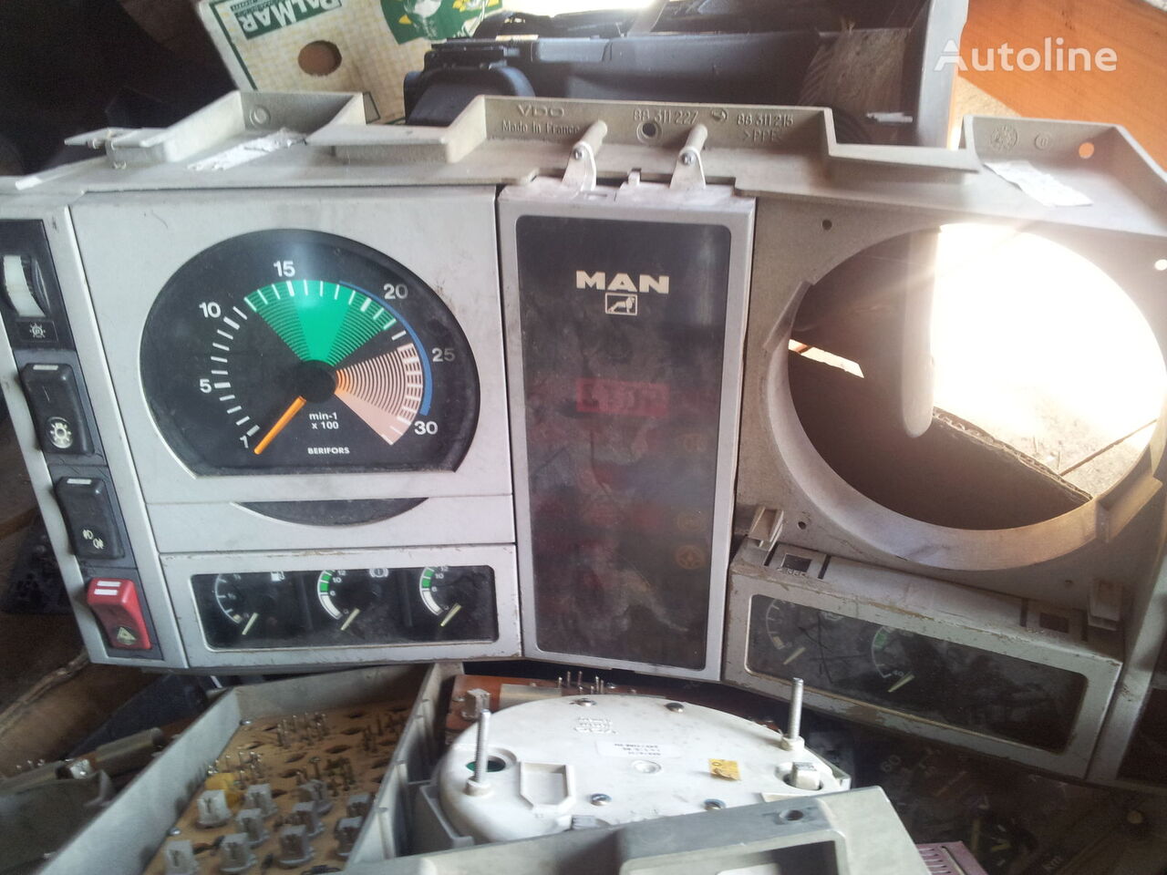 MAN 4 series, L2000 çekici için MAN instrument panel, indicator, dashboard, instrume gösterge paneli