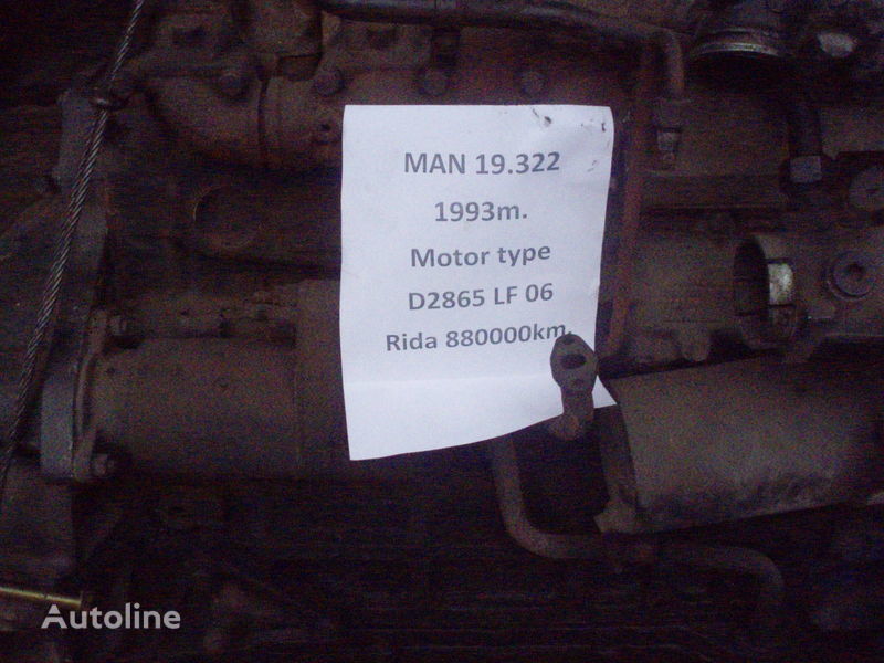 MAN 19.322 kamyon için MAN D 2865 LF 06 motor