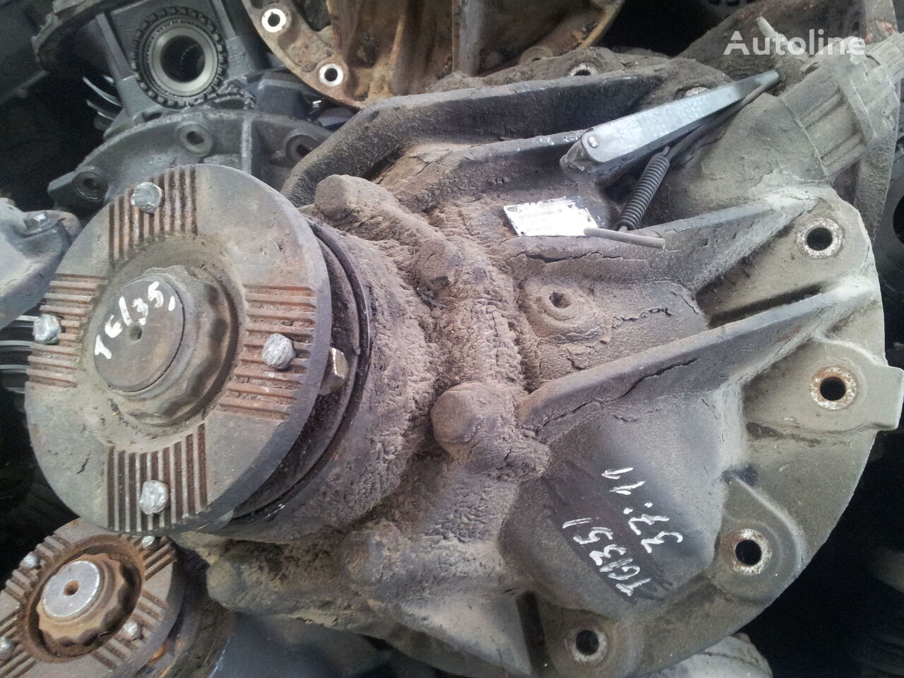 MAN TGA, TGX çekici için MAN axle gear, rear axle, HY1350, ratio 37/11 (3.36), 37/11 (3.36),  redüktör
