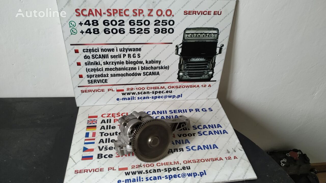 Scania P R G T çekici için Scania 1448659 HPI yağ pompası